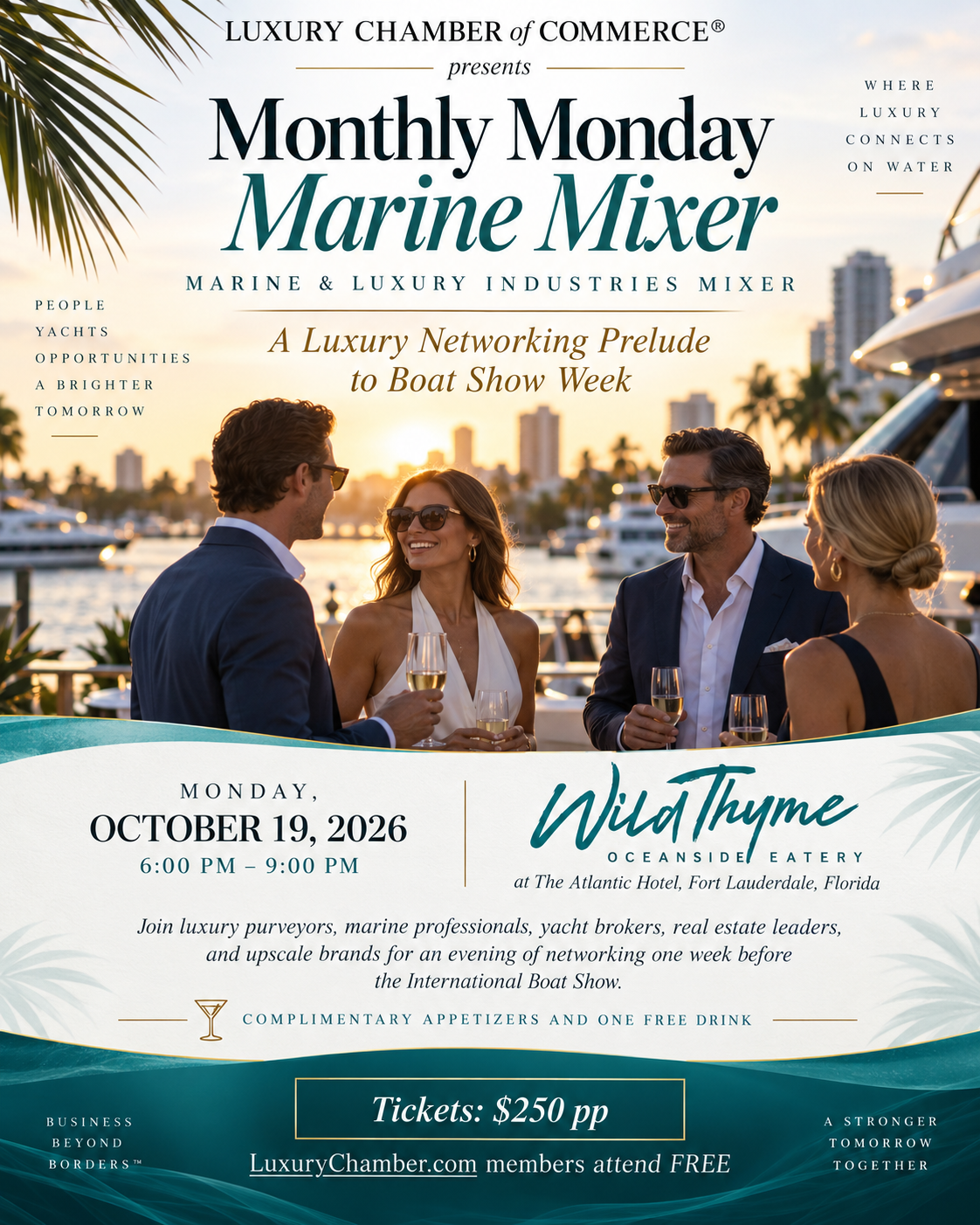 Italia fashion show and networking event in fort lauderdale